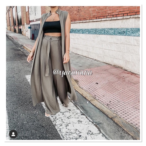 Last🔥🔥Zara knit  pants bloggers favorite - Picture 4 of 16